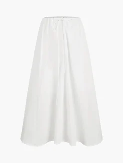 Sale Cowgirl Aesthetics Zippered Maxi Skirt Skirts|Matching Sets
