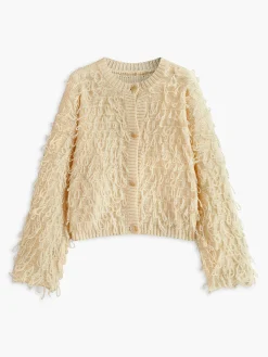 Hot Creative Tassel Button Knit Outerwear Sweater Tops|Outerwear