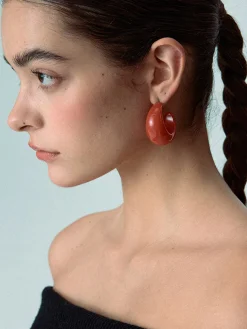 Online Crescent Acrylic Earrings Earrings|Accessories