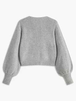 Crew Neck Bow Knit Top Sweater Tops|Sweaters & Cardigans