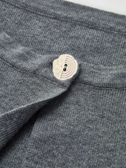 Online Crew Neck Button Knit Cardigan Cardigans|Sweaters & Cardigans
