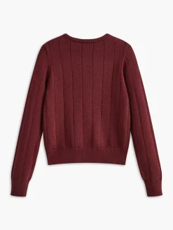 Best Crew Neck Button Soft Cardigan Cardigans|Sweaters & Cardigans