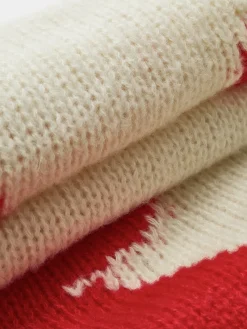Online Crew Neck Flower Mechanism Knitting Top Sweater Tops|Sweaters & Cardigans