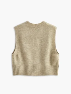 Outlet Crew Neck Strawberry Sweater Vest Sweater Vests|Sweaters & Cardigans