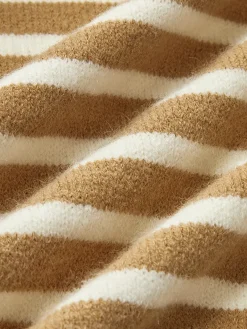 Clearance Crew Neck Striped Corset Cardigan Cardigans|Sweaters & Cardigans