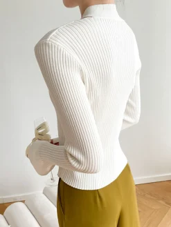 Clearance Criss Cross Halter Sweater Sweater Tops|Sweaters & Cardigans