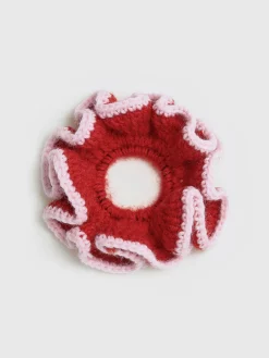 Discount Crochet Ruffle Scrunchie Hair Claws & Hats|Accessories