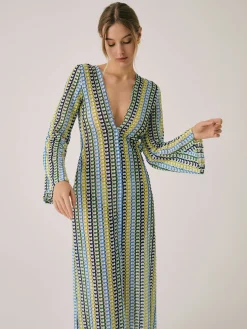 Sale Crochet Vacation Split Long Dress Vacation Dresses|Summer Dresses