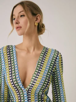 Sale Crochet Vacation Split Long Dress Vacation Dresses|Summer Dresses