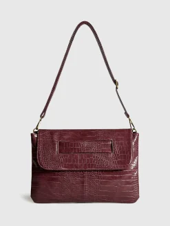 Outlet Crocodile Pattern Large Capacity Clutch Briefcase Bags|Accessories