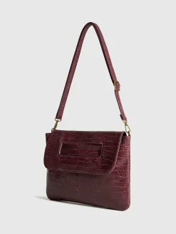 Outlet Crocodile Pattern Large Capacity Clutch Briefcase Bags|Accessories