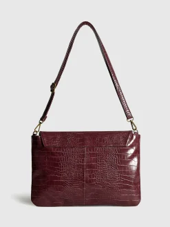 Outlet Crocodile Pattern Large Capacity Clutch Briefcase Bags|Accessories