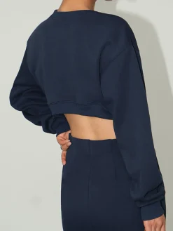 New Cutout Backless Long Sleeve Dress White Dresses|Casual Dresses