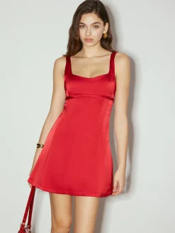 New Cutout Strappy Short Dress Cocktail & Party Dresses|Short Dresses