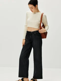 Hot Cutout Tie Back Knit Cardigan Cardigans|Sweaters & Cardigans