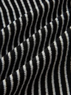 Clearance 3D Flower Striped Sweater Vest Sweater Vests|Sweaters & Cardigans