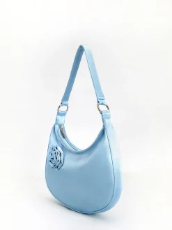 New 3D Flower Zipper Crescent Bag Bags|Accessories