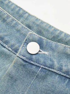 New Denim Panel Suit Pants Pants|Denim