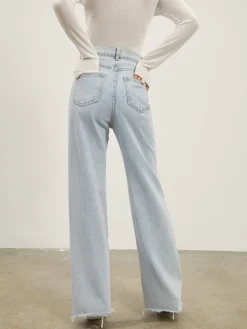 Best Denim Straight Leg Jeans Jeans|Pants
