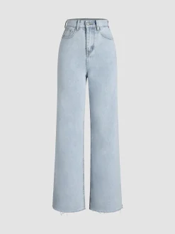 Best Denim Straight Leg Jeans Jeans|Pants