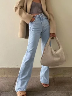 Best Denim Straight Leg Jeans Jeans|Pants