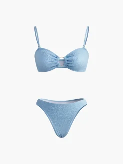 Outlet Detachable Strap Bikini Set Swimwear|Tops