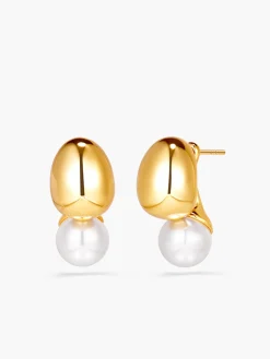 Best Detachable-Peal en Bean Stud Earrings Accessories