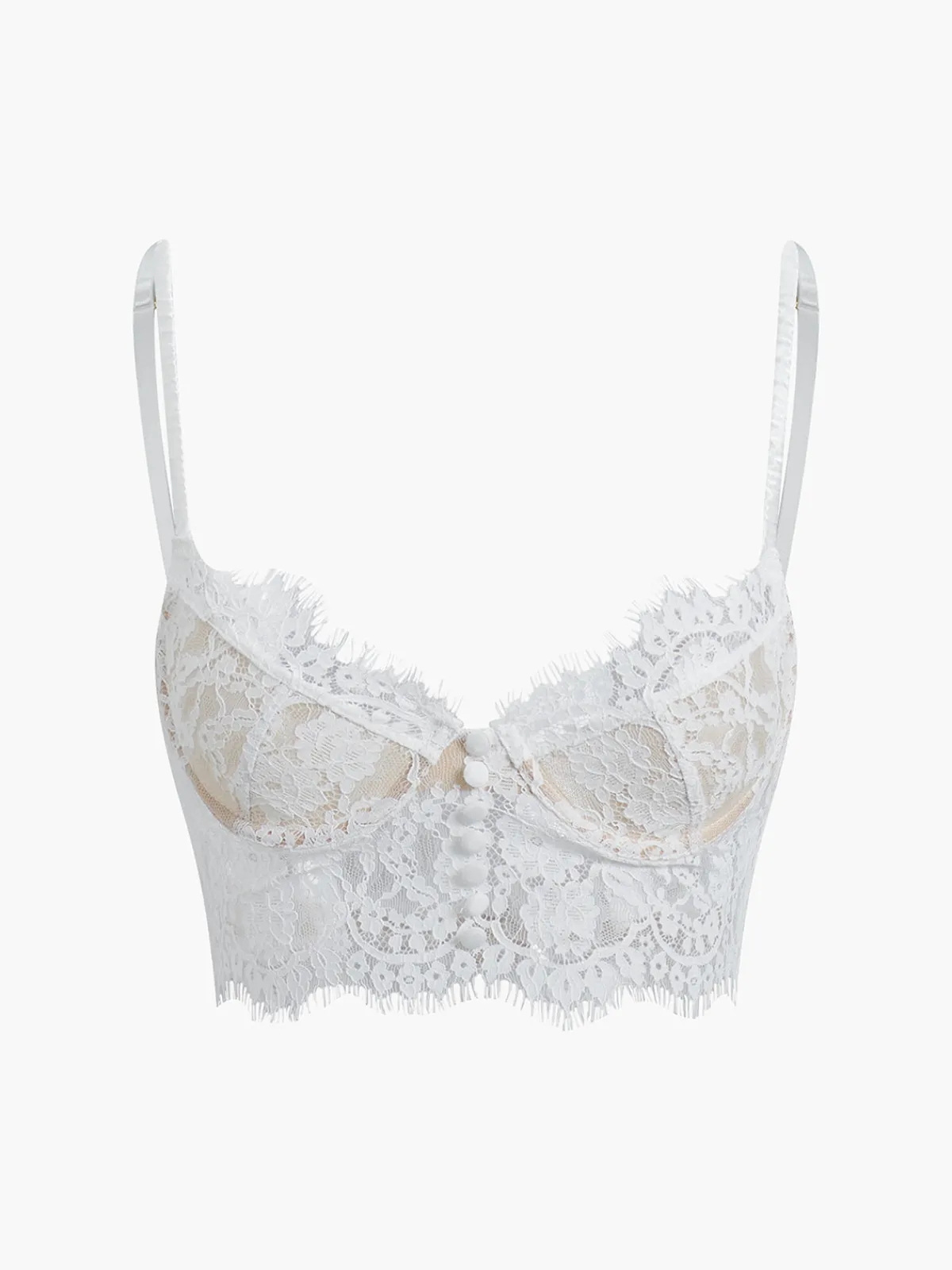 Outlet Double Hook Lace Crop Corset Top Corset Tops|Crop Tops