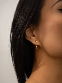 Online Double Water Drop Stud Earrings Earrings|Accessories