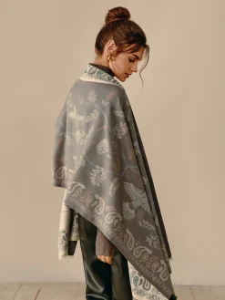 Double-Sided Large Scarf Accessories
