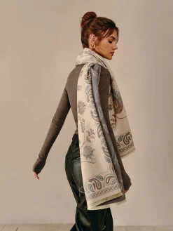 Double-Sided Large Scarf Accessories