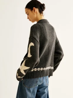 New Double-Zip Pockets Lapel Cardigan Cardigans|Sweaters & Cardigans