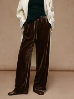 Sale Drawstring Cozy Draped Pants Pants|Bottoms