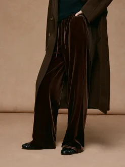 Sale Drawstring Cozy Draped Pants Pants|Bottoms