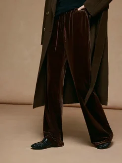 Sale Drawstring Cozy Draped Pants Pants|Bottoms