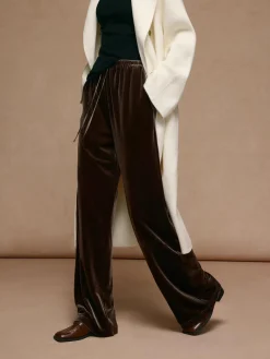 Sale Drawstring Cozy Draped Pants Pants|Bottoms