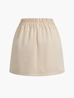 Discount Drawstring Pockets Cargo Mini Skirt Skirts|Bottoms