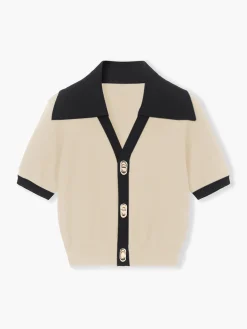 Online Effortless Collared Top Sweater Tops|Sweaters & Cardigans