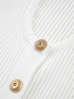 Discount Effortless Keyhole Long Sleeve Knit Top Sweater Tops|Sweaters & Cardigans