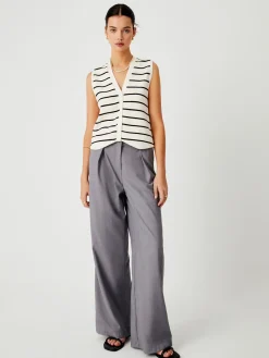New Effortless Stripe Vest Sweater Vests|Sweaters & Cardigans