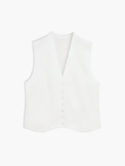 New Effortless Stripe Vest Sweater Vests|Sweaters & Cardigans
