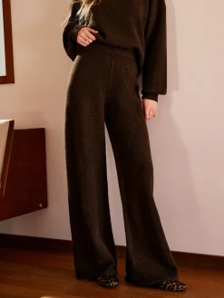 Best Elastic Waist Sweater Pants Pants|Knitwear