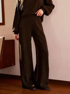 Best Elastic Waist Sweater Pants Pants|Knitwear