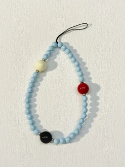 Online Elegant Beaded Phone Lanyard Accessories