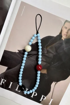 Online Elegant Beaded Phone Lanyard Accessories