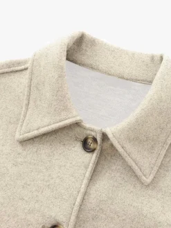 New Elegant Breasted Lapel Jacket Outerwear|Jackets