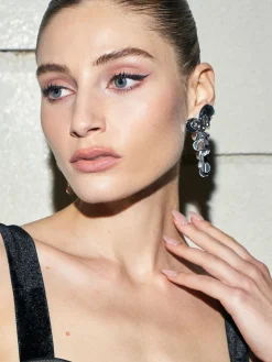 Clearance Elegant Floral Tassel Earrings Earrings|Accessories