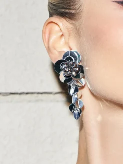 Sale Elegant Floral Tassel Earrings Earrings|Accessories