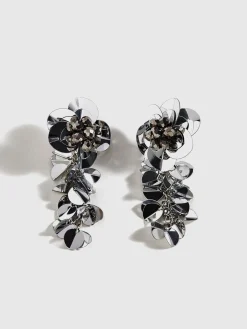 Sale Elegant Floral Tassel Earrings Earrings|Accessories