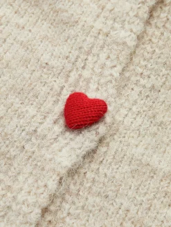 Hot Elegant Heart-Button Cardigan Cardigans|Sweaters & Cardigans